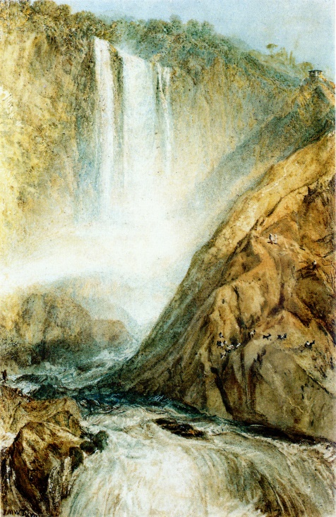 J M W Turner: The Falls of Terni.